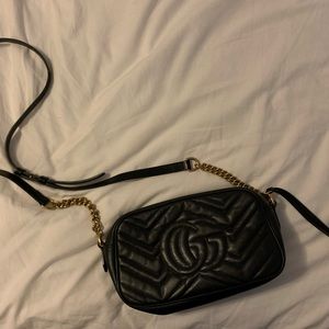 Gucci Marmont Small Matelasse Leather Bag